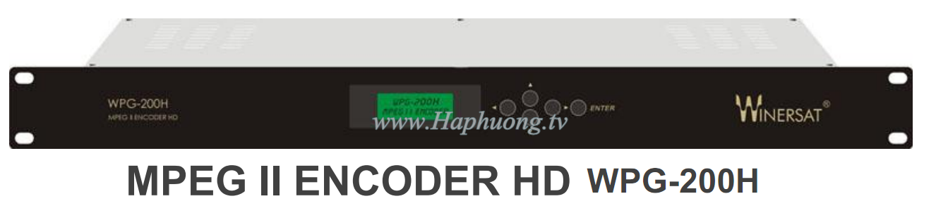 Encoder Mpeg2 HD Winersat WPG-200H