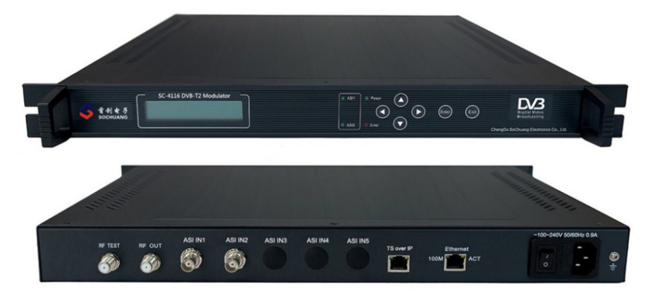 điều chế ssos DVB T2: SC-4116