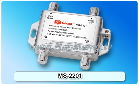 Thiết bị chuyển mạch Multiswitch Gecen MS-2201