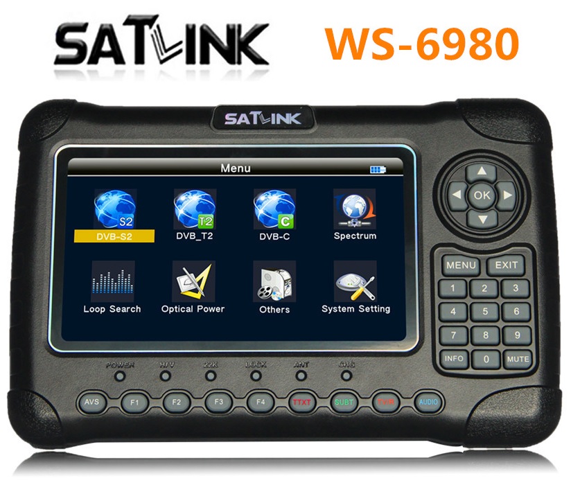 Máy đo tín hiệu DVB S/S2/T2/C Satlink WS-6980