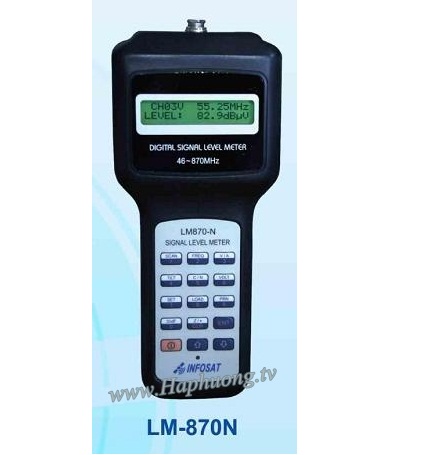 Máy đo TH truyền hình cáp Analog Infosat LM-870N